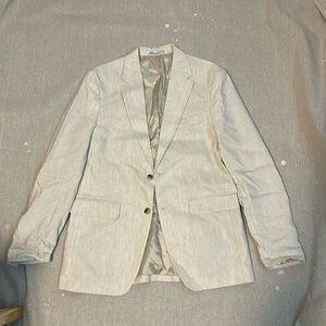 Zara Linen Suit Jacket | Men | Blazer | Size 42R
